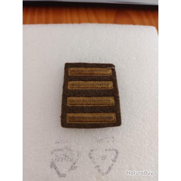 Patch arm�e us 4 overseas WW2 ORIGINAL 1