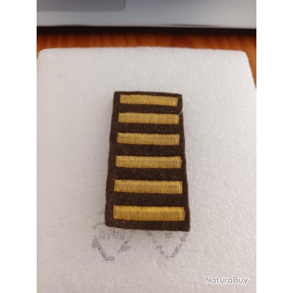 Patch arm�e us 6 overseas WW2 ORIGINAL 1