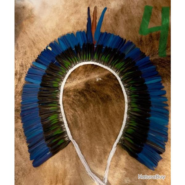 Coiffe amazonienne peuple Juruna