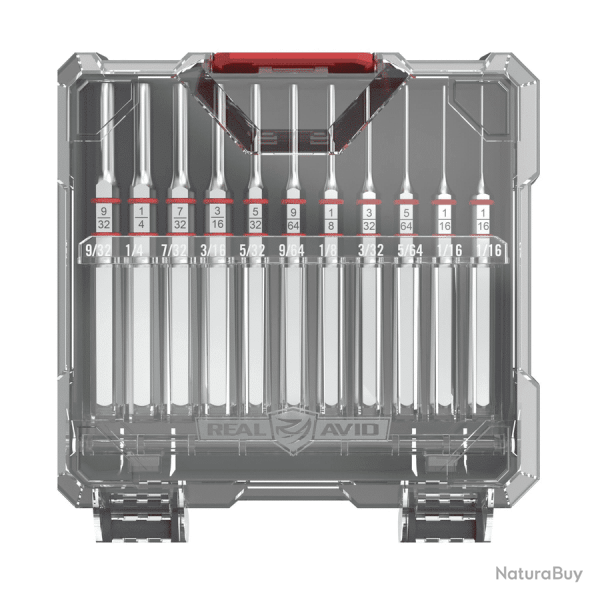 SET STANDARD CHASSE-GOUPILLE 11 PIECES