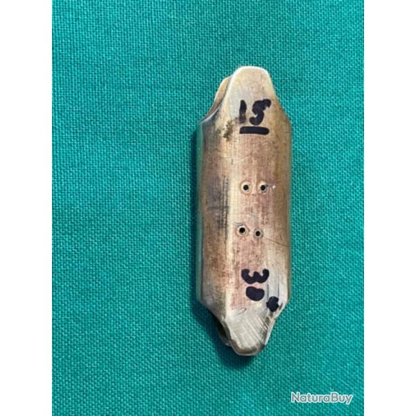 CHAPE DE FOURREAU CUIR EN  LAITON    19 �ME N� 15