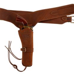 CEINTURON UNION STATE  - 110 CM - MARQUAGE US + HOLSTER