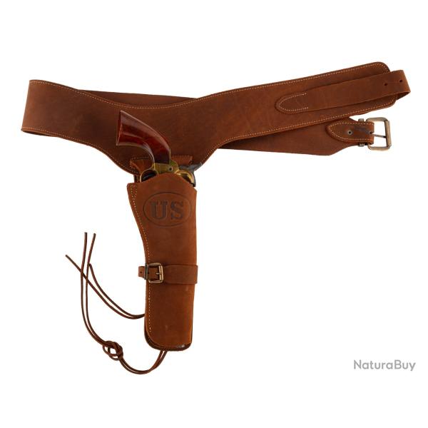 CEINTURON UNION STATE  - 110 CM - MARQUAGE US + HOLSTER