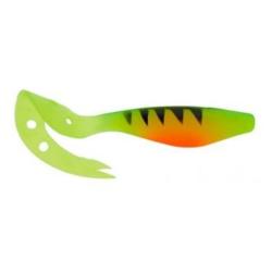 Leurre Souple Delalande Sandra 23cm 175 - Fire Tiger Z&eacute;br&eacute;