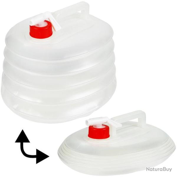 Jerrican pliable CAO extensible accordon 8L