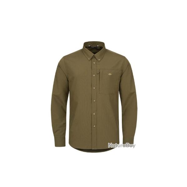 Chemise BLASER Airflow olive fonc� pour homme