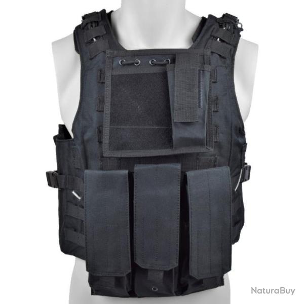 Gilet Combat w/ 3 poches (JS Tactical) D�sert