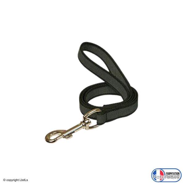 Laisse 1 m�tre en nylon et caoutchouc