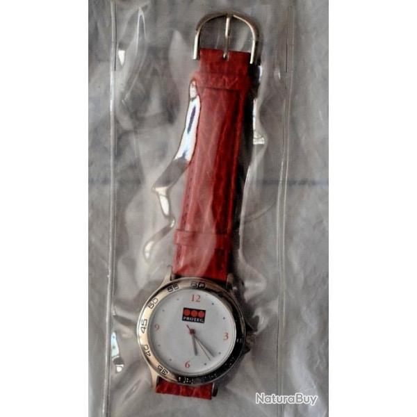 Montre publicitaire Proteg Rouge