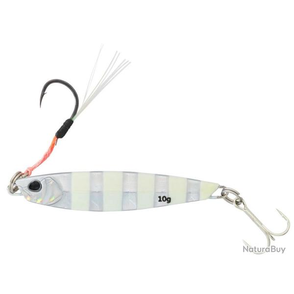 Jig M�tallique Daiwa Samura� Jig 10g 10g PH Zebra Glow