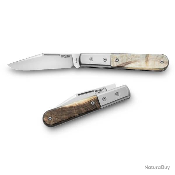 CK0112.RM Couteau pliant Lionsteel "Shuffler Barlow" corne de b�lier