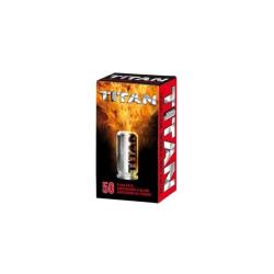 100 cartouches &agrave; blanc Titan 9mm PAK (Pistolet) 50 cartouches &agrave; blanc Titan, calibre 9mm PAK