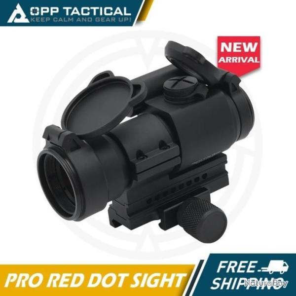 OPP Tactical Viseur Point Rouge Pro Red Dot 2 MOA Paiement en 3 ou 4 fois -