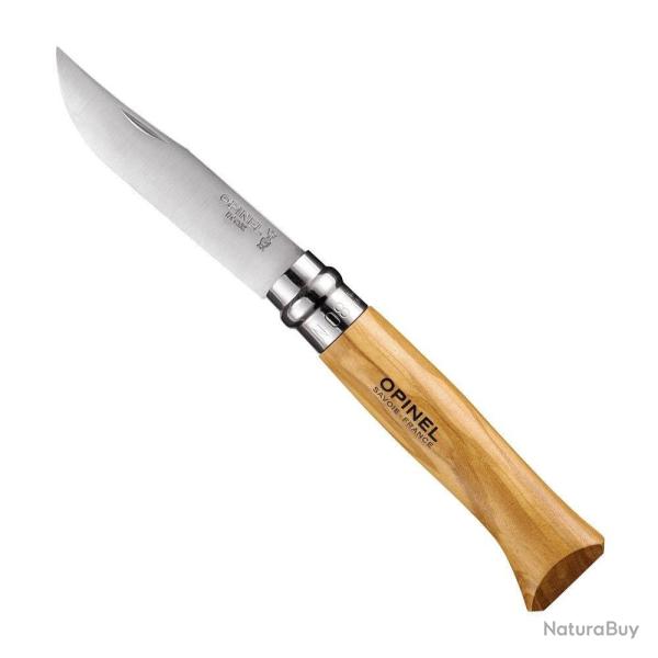 COUTEAU TRADITION OPINEL N�6 OLIVIER LAME 70MM