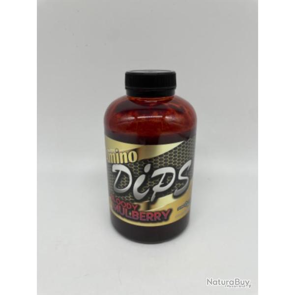 App�t liquide pro �lite baits amino dips bloody mulberry 50cl