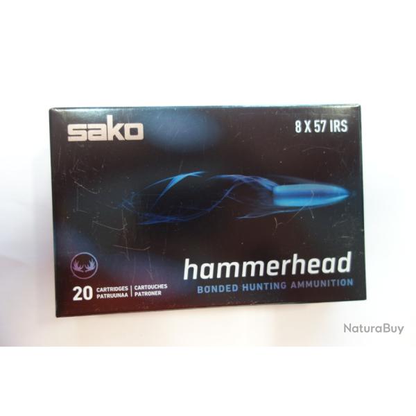 LOT DE 40 BALLES SAKO  HAMMERHEAD SP CAL 8X57JRS  200GR  13G