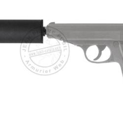 R&eacute;ducteur de son pour pistolet d'alarme WALTHER