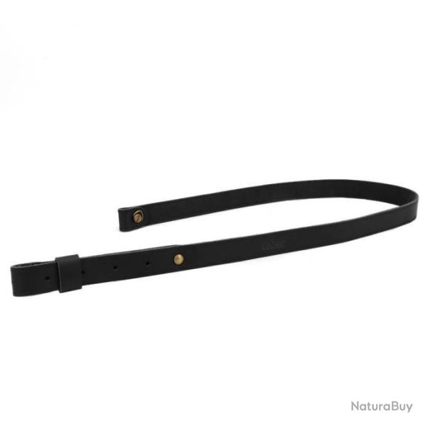 Tourbon Sangle D'�paule Noir En Cuir De Vache -