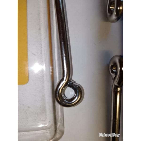 Hame�ons 10/0 en inox massif
