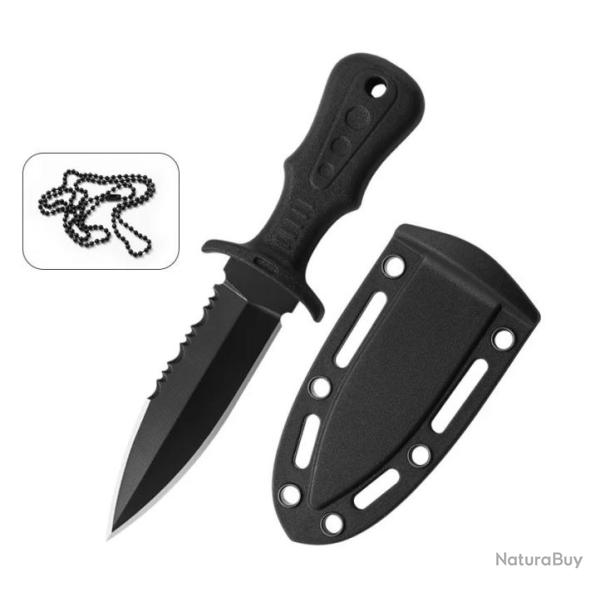 Poignard lame mixte Tour de Cou avec �tui