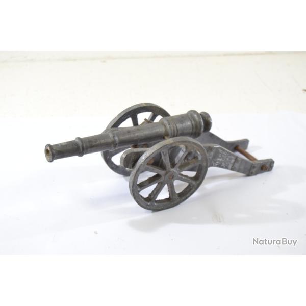 Grand canon en �tain. Miniature ann�es 1980. Napol�on 1er Premier, Empire. A nettoyer