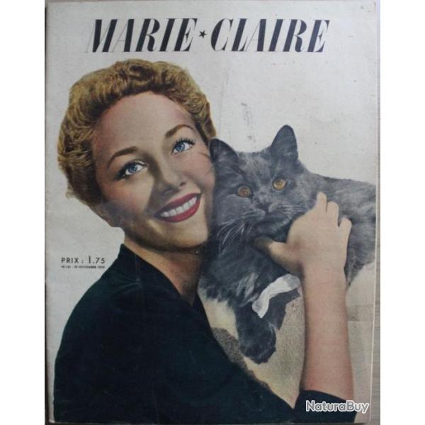 Revue Marie Claire de Novembre 1939 No 141