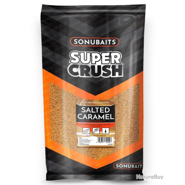 SONUBAITS AMORCE GROUNDBAIT SALTED CARAMEL 2KG SONUBAITS