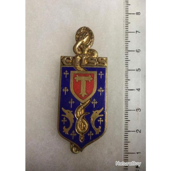 FRANCE SERVICE SANT� - insigne C.I.I.S.S. N� 6. TOUL et BAR LE DUC