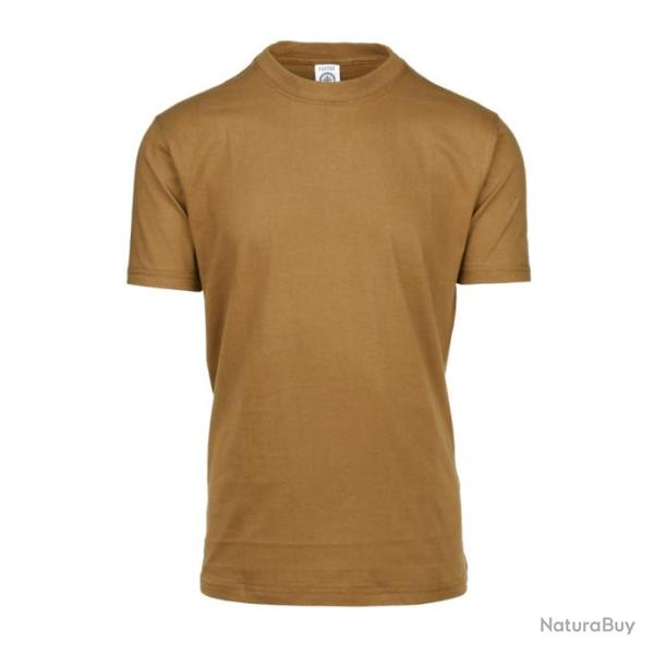 Tee shirt classique homme Couleur Coyote