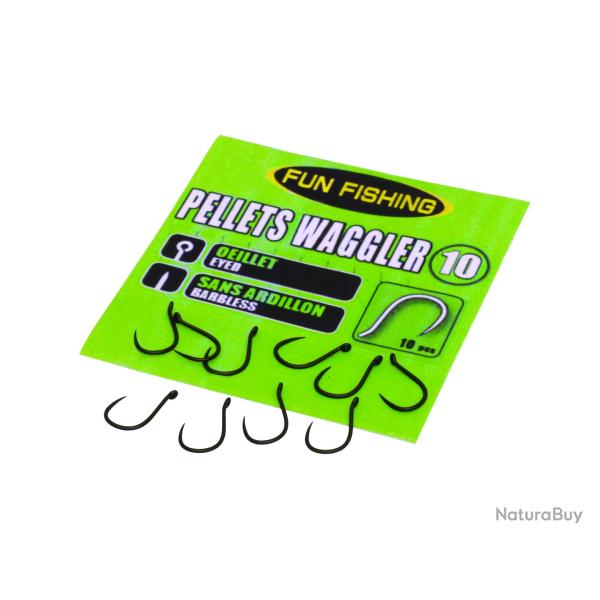 Hamecon Fun Fishing Pellet Waggler x10 N�10