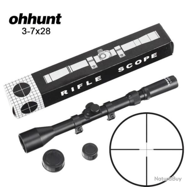 Ohhunt Lunette De Vis�e 3-7x28 -