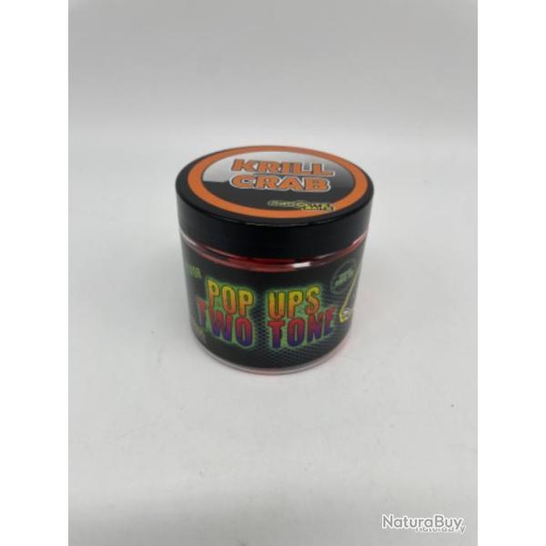 Bouillettes flottantes pop-ups pro �lite baits krill crab 14/20mm