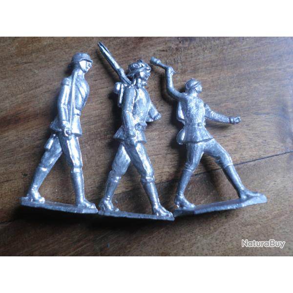 s�rie  soldat allemand g�nie plomb brut