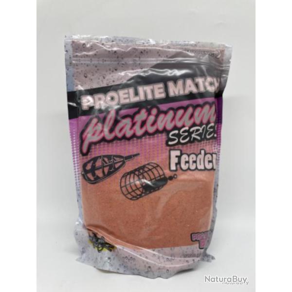Amorce rouge pro elite bait platinium series feeder 1kg