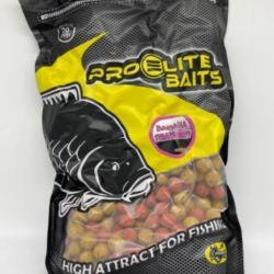 Bouillettes pro elites bait's banana-strawberry 20mm 2,5kg