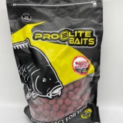 Bouillettes pro elites baits bloody mulberry 20mm 2,5kg