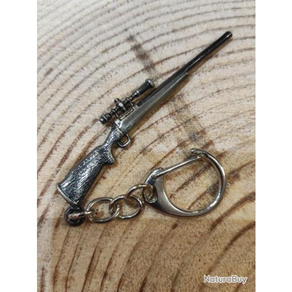 Porte cl� carabine � lunette