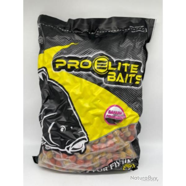 Bouillettes pro elites baits banana-strawberry 20mm 8kg