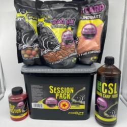 Session pack carpe pro élite bait banana-strawberry