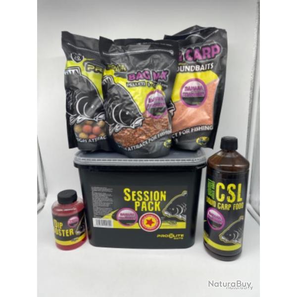 Session pack carpe pro �lite bait banana-strawberry