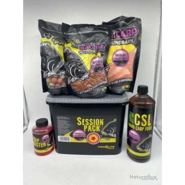Session pack carpe pro �lite bait banana-strawberry