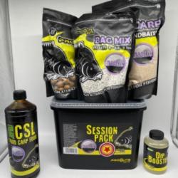 Session pack pro &eacute;lite baits garlic