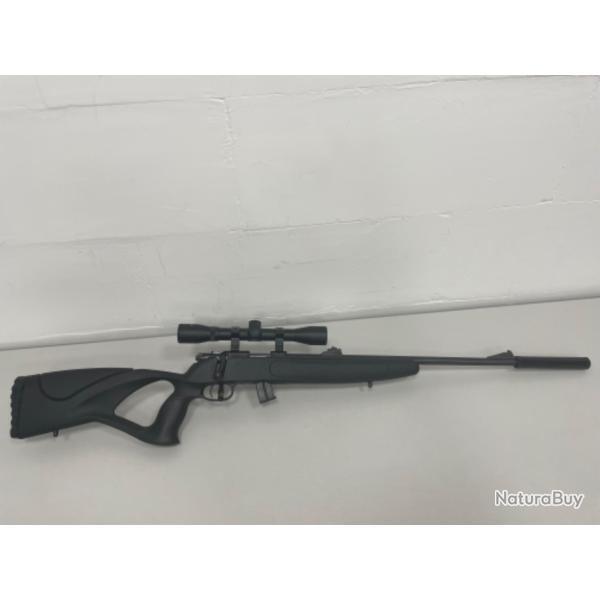 !! NEUF !!PACK  CARABINE BOLT ACTION CALIBRE 22lr LUNETTE + SILENCIEUX