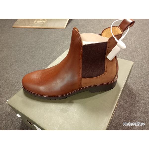 Bottines Chelsea en cuir pointure 45