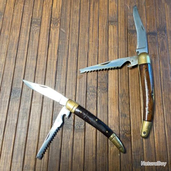 2 COUTEAUX DE P�CHEUR VINTAGE