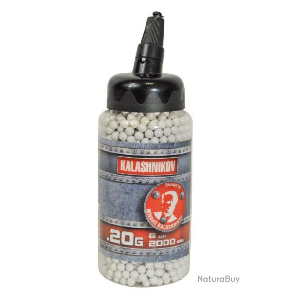 Biberon 0,20g de 2000 Billes (Kalashnikov)