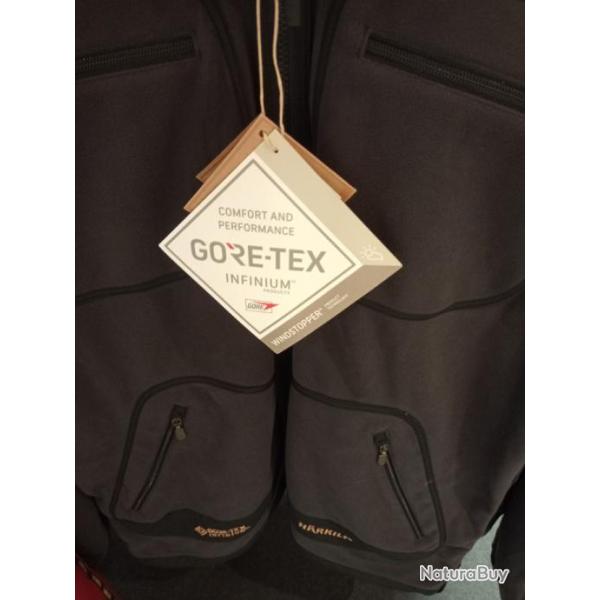 Veste Harkila gore-tex infinium Kamko Fleece 3xl Noire
