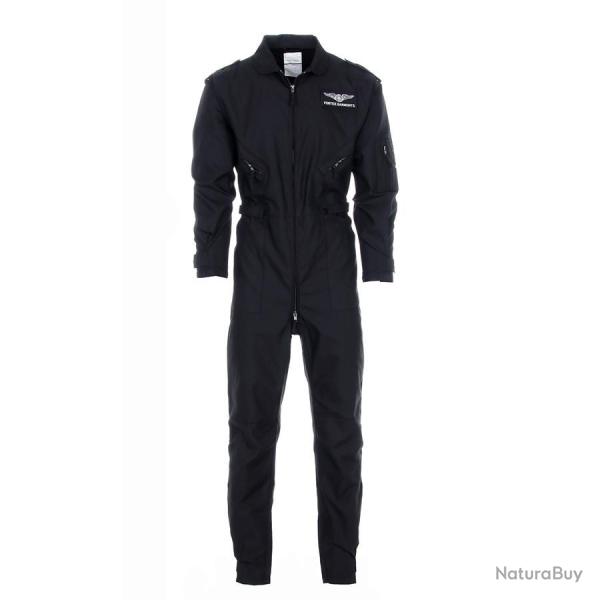 Combinaison de vol US Airforce (Couleur Noir, Taille (EU) 46-48)