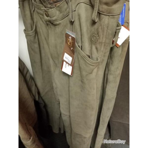 Pantalon Club interchasseLug Marron moyenne Taille 52