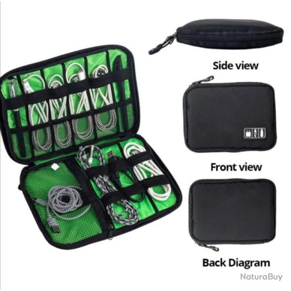 Trousse organisateur accessoire �lectronique